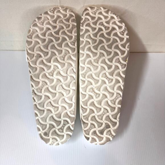 BIRKENSTOCK Arizona EVA Sandals White EU Size 40 Pool Beach Waterproof Vacation - Picture 5 of 8